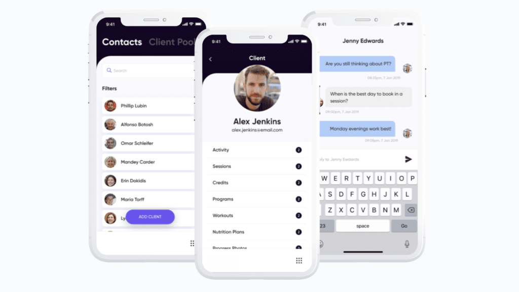 My PT Hub Client Management Software
